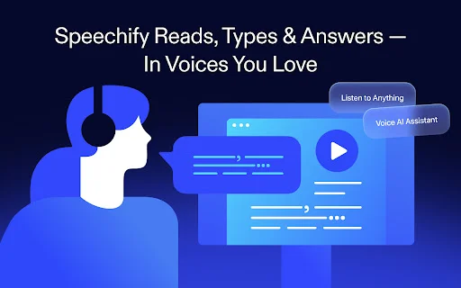 Download Speechify: Text to Speech App para sa Mas Mabilis na Pagbabasa - Screenshot 1