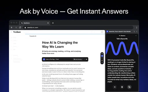 Download Speechify: Text to Speech App para sa Mas Mabilis na Pagbabasa - Screenshot 4