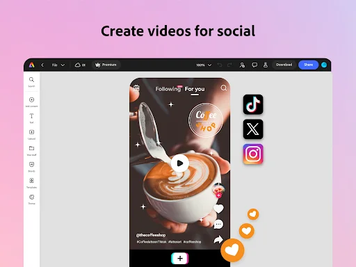 I-download ang Adobe Express: AI Photo at Video Editor App - Screenshot 12