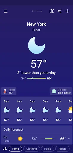 I-download ang Weather & Clima – Tumpak na Weather App Ngayon - Screenshot 21