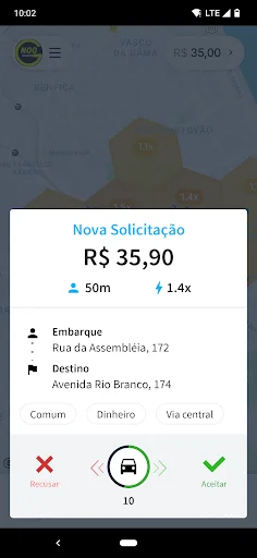 I-download ang Nog Driver – Motorista: Mabilis at Ligtas na App - Screenshot 3