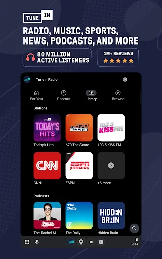 I-download ang TuneIn Radio: Makinig sa Live na Radyo at News - Screenshot 20