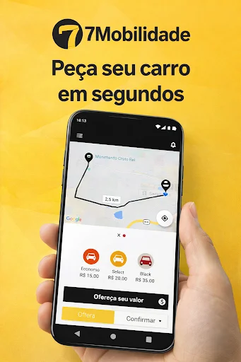 I-download ang 7 Mobilidade – Passageiros: Mabilis at Ligtas na Biyahe - Screenshot 5