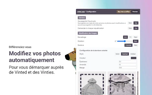 I-download ang Vintex: Ang Pinakamahusay na Vinted Bot Assistant - Screenshot 3