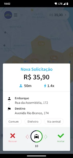 I-download ang ATAX – Taxista Pinakabago – Ligtas at Mabilis na App - Screenshot 3