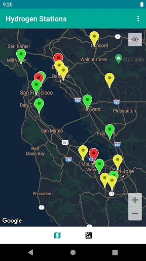 I-download ang Hydrogen Stations USA – Hanapin ang Fueling Stations - Screenshot 1