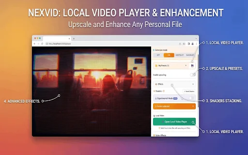 NexVid: Real-time Video Upscaler at Enhancer – I-download ang Pinakabagong Bersyon - Screenshot 5