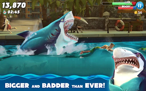 I-download ang Hungry Shark World – Maging Hari ng Karagatan! - Screenshot 13