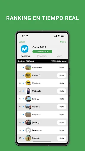 I-download ang Penca Ovación: Hulaan ang Football Matches nang Libre - Screenshot 6