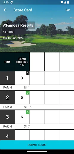 I-download ang Online Golf App – Pamahalaan ang Golf nang Madali - Screenshot 2