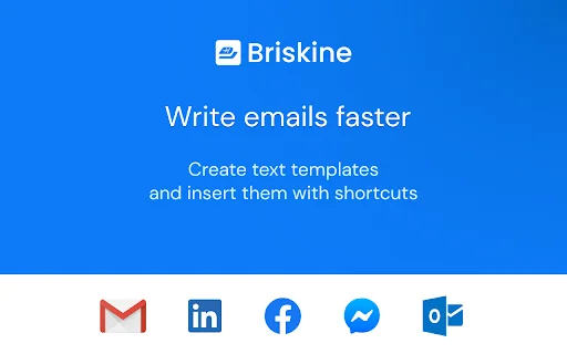 Briskine: Pabilisin ang Pagsagot sa Email – I-download ang Extension - Screenshot 1