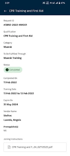 I-download ang Maersk Training TMS – Pamahalaan ang Training Ngayon - Screenshot 6