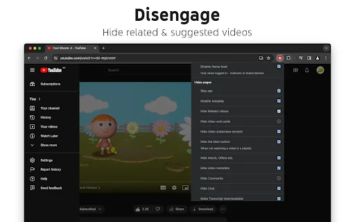 Control Panel for YouTube: I-customize ang Iyong YouTube Experience - Screenshot 5