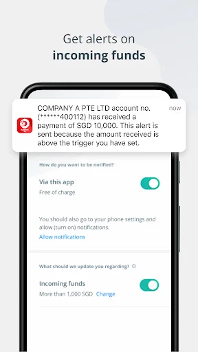 I-download ang OCBC Business App – Pamahalaan ang Pondo nang Ligtas - Screenshot 5