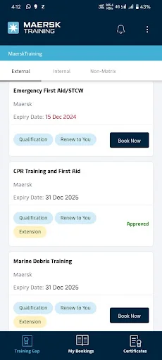 I-download ang Maersk Training TMS – Pamahalaan ang Training Ngayon - Screenshot 3