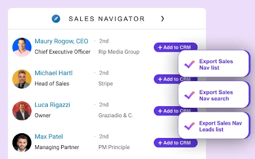 Hublead: I-connect ang LinkedIn sa HubSpot sa 1-Click – Libre - Screenshot 1