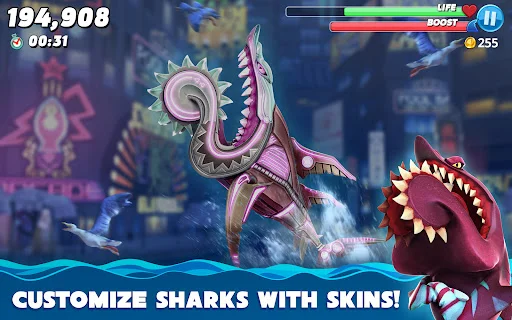 I-download ang Hungry Shark World – Maging Hari ng Karagatan! - Screenshot 15