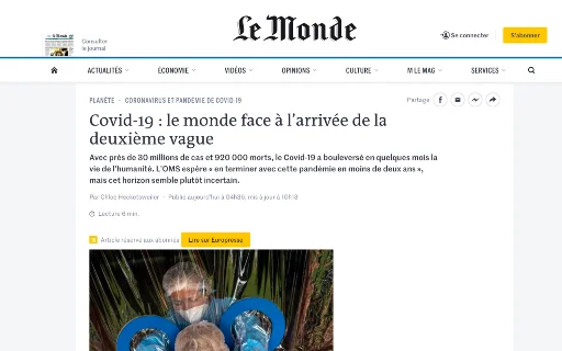 I-download ang Ophirofox: Basahin ang Mga Artikulo via Europresse - Screenshot 1
