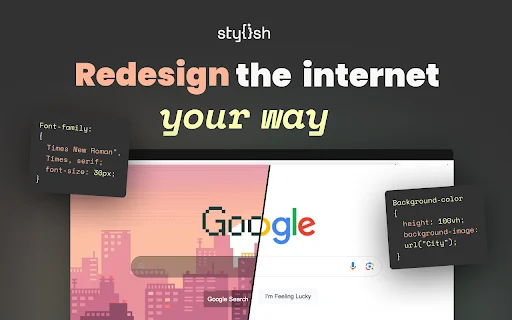I-download ang Stylish – Gawing Personal ang Iyong Browser Themes - Screenshot 1