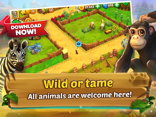 I-download ang Zoo 2: Animal Park – Ang Pinakamahusay na Zoo Simulator - Screenshot 13