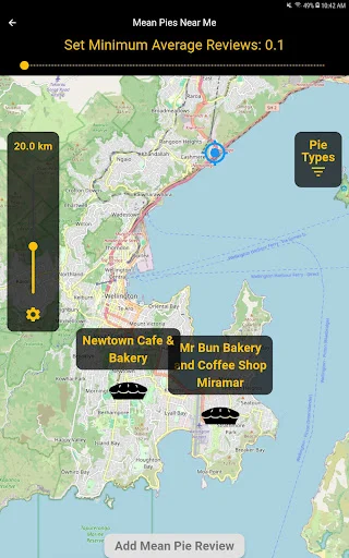 I-download ang Mean Pies App – Humanap ng Pinakamasarap na Pie - Screenshot 9