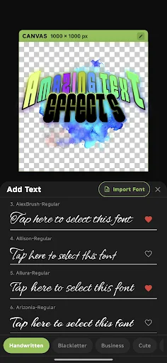 Download xCanvas 2 – AI Fonts Lettering – Libreng Logo Maker - Screenshot 8