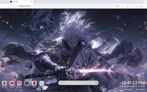 I-download ang Dragon Samurai Anime Wallpaper – Pinakamahusay na Tema - Screenshot 3