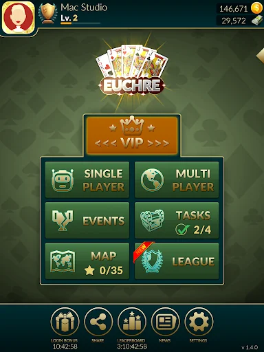 I-download ang Euchre Ultimate – Maglaro ng Card Game Online - Screenshot 15