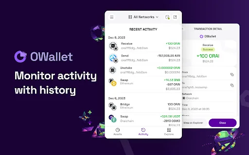 I-download ang OWallet: Ligtas at Mabilis na Web3 Crypto Wallet - Screenshot 3
