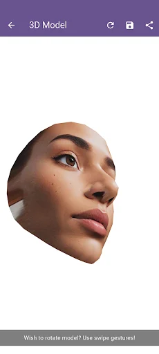 I-download ang 3D Face Model Maker – Gawing 3D Mesh ang Iyong Mukha - Screenshot 3