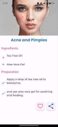 I-download ang Skin Care: Face and Hair – Natural na Tips - Screenshot 3