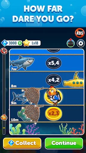 I-download ang Chicken Cross – Sea Cross 2 Pinakabago – Libre - Screenshot 1