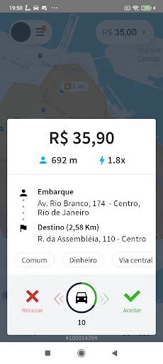 I-download ang Zug Motorista: Mabilis, Ligtas, at Maaasahang Driver App - Screenshot 3