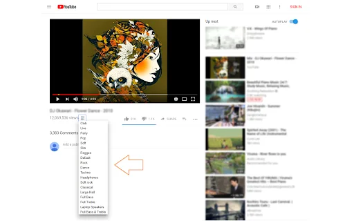 I-download ang Equalizer for YouTube™ – Pagandahin ang Audio - Screenshot 1