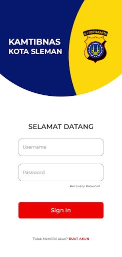 I-download ang Sistem Pelaporan Polres Sleman: Seguridad sa Android - Screenshot 4