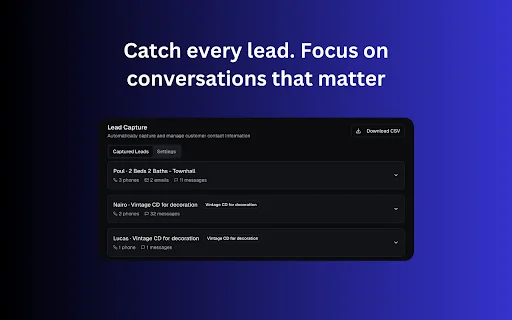 FB Auto Reply AI: Pinakamahusay na Automation para sa Marketplace - Screenshot 2