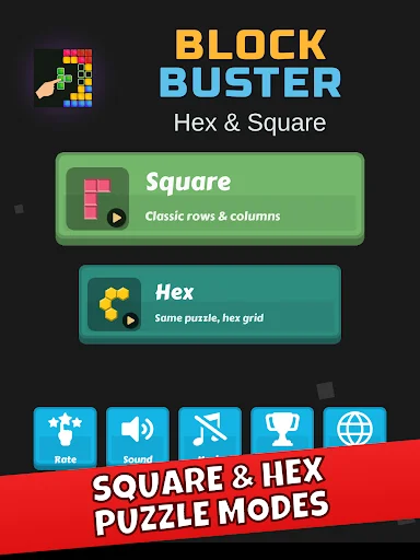 I-download ang Block Buster – Hex and Square: Masayang Puzzle Game - Screenshot 13