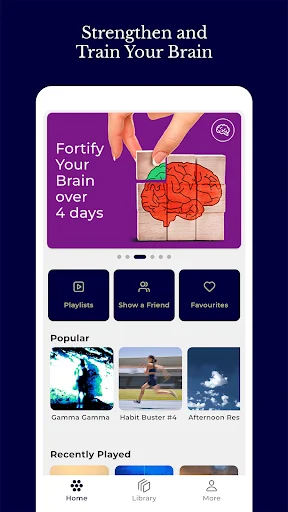 I-download ang NeuroVIZR App: Gabay sa Light at Sound Therapy - Screenshot 3