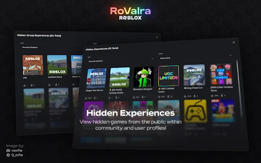 Download RoValra Roblox Extension – Free Region Selector & Tools - Screenshot 4