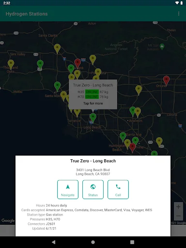 I-download ang Hydrogen Stations USA – Hanapin ang Fueling Stations - Screenshot 19