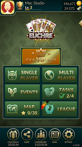 I-download ang Euchre Ultimate – Maglaro ng Card Game Online - Screenshot 22