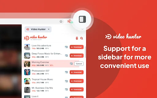 Video Hunter Downloader: I-download ang Video nang Libre – Mabilis at Madali - Screenshot 4
