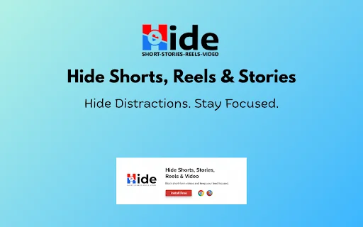 I-hide ang YouTube Shorts at Facebook Reels – Mag-focus Ngayon - Screenshot 1