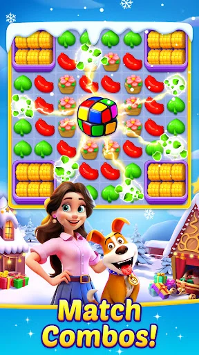 I-download ang Puppy Match: Match 3 Game – Maglaro at Mag-decorate - Screenshot 9
