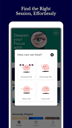 I-download ang NeuroVIZR App: Gabay sa Light at Sound Therapy - Screenshot 4