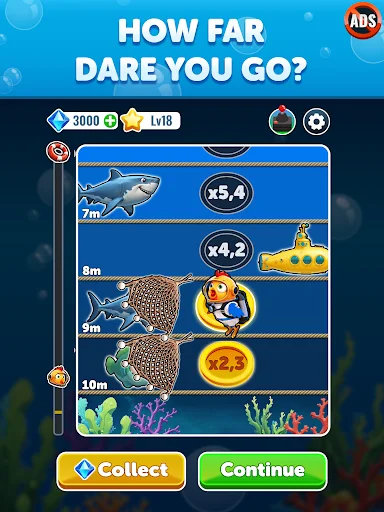 I-download ang Chicken Cross – Sea Cross 2 Pinakabago – Libre - Screenshot 7