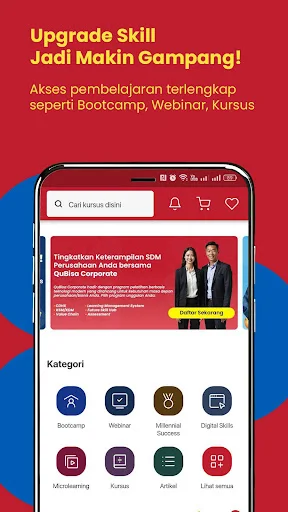I-download ang QuBisa App: Online Learning Platform para sa Lahat - Screenshot 1