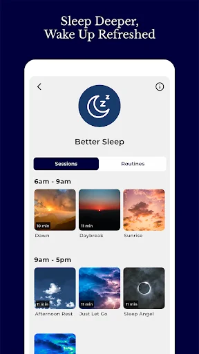 I-download ang NeuroVIZR App: Gabay sa Light at Sound Therapy - Screenshot 6