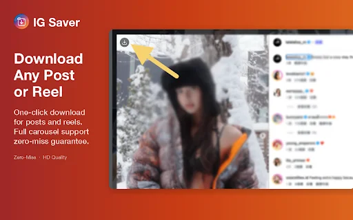 IG Saver 2026: I-download ang Instagram Reels, Photos at Stories - Screenshot 3