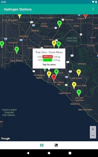 I-download ang Hydrogen Stations USA – Hanapin ang Fueling Stations - Screenshot 12